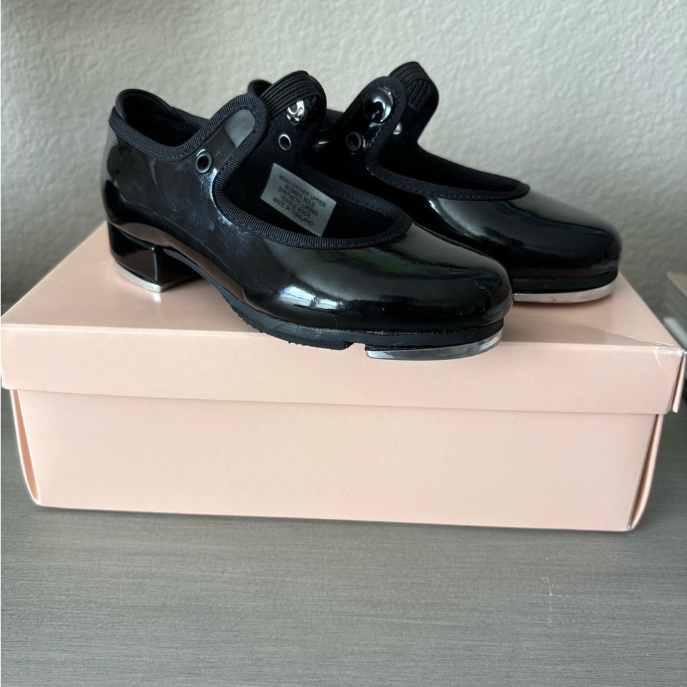 Bloch Black Patent Tap Shoes
